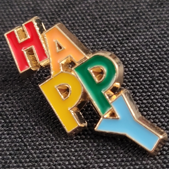 Happy Enamel Pin - Picture 5 of 9